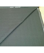 Vintage 130&#39;S Italian Wool suit fabric  Black Stripes 2.5 Yards  free sh... - $54.78 CAD
