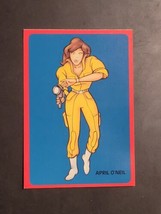 April O&#39;Neil 1990 Color Postcard GEE Studio Illustration TMNT Ninja Turtles - £3.94 GBP