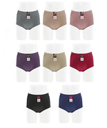 Women&#39;s 12 Pack Classic Nylon Satin Soft Stretch Colorful Girdle Briefs - $874.90 MXN