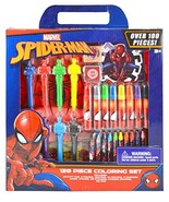 Karacter Corner Marvel Spiderman 100pc Coloring Set in Box - £7.17 GBP