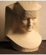 Goebel Hummel Bisque Ceramic Figure Head Sister  1967 5 x 5 Signed Germany - £14.49 GBP