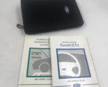 2002 Ford Escort Owners Manual Handbook Set with Case OEM M03B51054 - $14.84