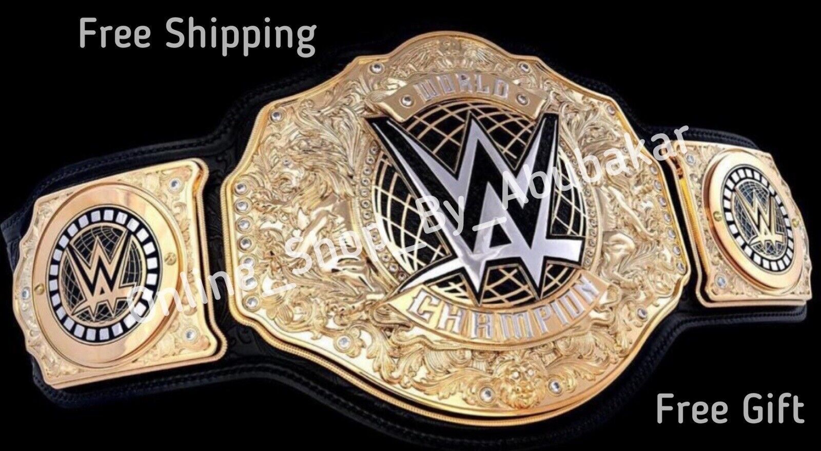 Primary image for NEW WORLD HEAVYWEIGHT CHAMPIONSHIP REPLICA TITLE BELT 2MM BRASS