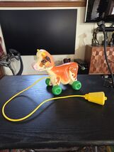 USED VINTAGE 1972 FISHER PRICE MOLLY MOO COW PULL ALONG TOY # 132 - €12,99 EUR