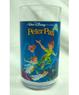 VINTAGE Walt Disney PETER PAN Plastic Collector&#39;s Drinking Cup BURGER KING - $22.93 CAD