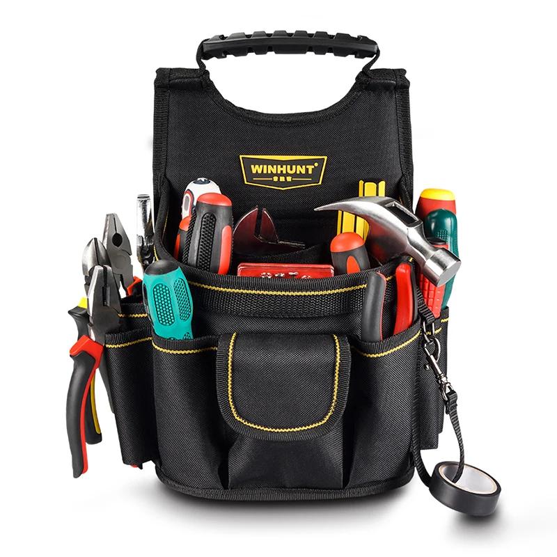 2023 1680D Ox Cloth Tool Bag Electricians Professional Wear Resistant Waterproof - £60.64 GBP