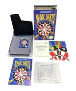 Romstar Magic Darts Nintendo NES Game Box Complete With Poster - $636.26 MXN