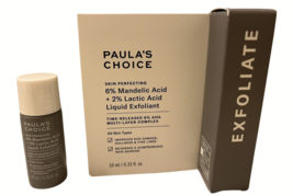 Paula’s Choice 6% Mandelic Acid + 2% Lactic Acid Liquid Exfoliant MINI (... - $14.36