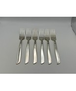 Oneida Community Silverplate SOUTH SEAS Set of 6 Dinner Forks - €51,74 EUR