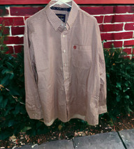 Wrangler George Straight Collection Long Sleeve Button Down Size Large Patterned - £24.95 GBP