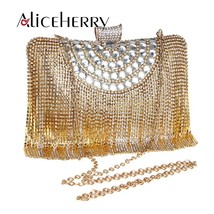 Women&#39;s  Evening Bag High Quality Bridal Wedding Tel ed Clutches Purses - £79.17 GBP