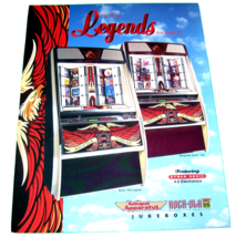 Black Legend Jukebox Flyer Original Vintage 1998 Phonograph Music Art 8.... - $26.13