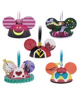 Disney Parks Alice in Wonderland Ear Hat Ornament Set - £185.85 GBP