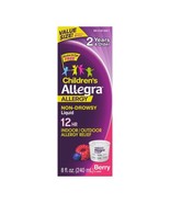 Allegra Children&#39;s 12-Hour Allergy Relief *11/2025*Liquid, Non-Drowsy In... - $23.22 CAD