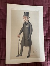 Vanity Fair Vintage Spy Print: “Dan”, April 13, 1878 - £34.53 GBP