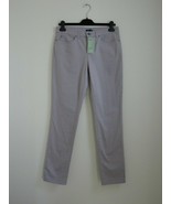 NWT EILEEN FISHER Seala Lavender Purple Organic Cotton 5 Pocket Jeans Pa... - $67.49