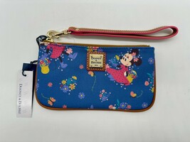 Disney Dooney &amp; Bourke Epcot Flower Garden Festival Wristlet Minnie Mous... - $138.67 CAD