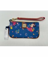 Disney Dooney &amp; Bourke Epcot Flower Garden Festival Wristlet Minnie Mous... - $1,815.88 MXN
