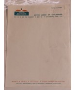 Vintage Howard Johnson Letterhead Staionary Motor Lodge Of Gatlinburg ep... - £8.23 GBP