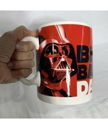 Star Wars DARTH VADER &quot;BIG BAD DAD&quot; Hallmark 6.5&quot; Tall 60oz COFFEE MUG  - $275.67 MXN