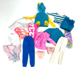 Vintage Doll Clothes Lot Barbie Friends Clone Jacket Tricot Leggings Jac... - $15.00