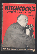 Hitchcock&#39;s Mystery Magazine 11/1971-Alfred Hitchcock photo cover-crime pulp-... - £37.85 GBP