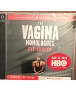 THE VAGINA MONOLOGUES - EVE ENSLER -  2 CD AUDIO - UNABRIDGED - BRAND NEW - £11.95 GBP