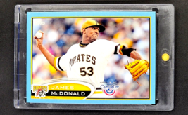 2012 Topps Opening Day Blue #32 James McDonald /2012 Pittsburgh Pirates Card - £2.52 GBP