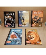 Natural Killers Predators Close Up #1-2-3-4-6 DVD 5 Book Set Cats &amp; Bear... - £23.57 GBP