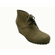Faded Glory Women&#39;s Wedge Boot Stone Color Size 11 NEW - £16.35 GBP