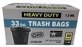 Revolution Heavy Duty Medium-Sized Trash Bags 33 gal., 40 ct. - $27.90