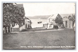 Royal Mail Steamer Scarborough Bay Tobago BWI Miller&#39;s Stores UDB Postcard P18 - £31.23 GBP