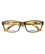 O&#39;neill Eyeglasses Frames ONO-RYDER C.125 Black Brown Wood Square 55-17-140 - $1,681.56 MXN