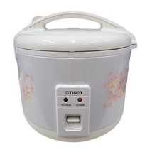 Tiger JNP-1500-FL 8-Cup (Uncooked) Rice Cooker and Warmer, Floral White - £41.30 GBP