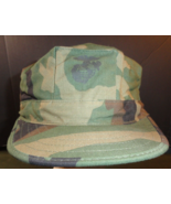 1990 USMC MARINE CORP 8 POINT BDU UTILITY  CAP W/ EGA EAGLE GLOBE ANCHOR... - $30.95