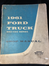1961 Ford Camion 850 1100 Serie Servizio Negozio Riparazione Manuale OEM - £11.75 GBP