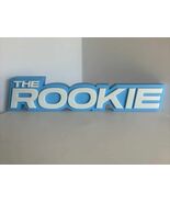 The Rookie TV Show Logo Sign 3D Printed Wall Art Decor Memorabilia Blue ... - $14.69