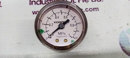 Koganei Pressure Gauge Stainless Steel 0-1 MPa (Kgf/cm2) 0-10 - $421.62 CAD