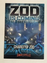 Smallville Trading Card  #34 Zod Is Coming - £1.55 GBP