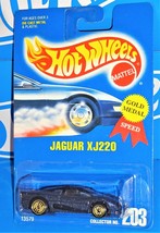 Hot Wheels Mid 90s Mainline #203 Jaguar XJ220 Mtflk Dark Blue w/ Gold UHs - £6.97 GBP