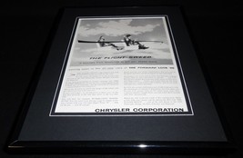 1956 Chrysler Flight Sweep 11x14 Framed ORIGINAL Vintage Advertisement - £38.69 GBP