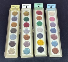 Craf-T Products Metallic Luster Rub-On Paint Palette 7 Colors each Kit #... - £19.61 GBP