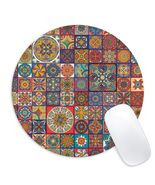 Boho Round Mouse Pad 8.7in Non-Slip Rubber Base Home Office Decor - €3,00 EUR Boho Round Mouse Pad 8.7in Non-Slip Rubber Base Home Office Decor - €3,00 EUR
