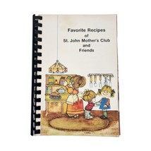 St. John Lutheran Church Cookbook Merrill Wisconsin VTG Recipes Mother&#39;s Club - £13.95 GBP