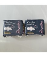 (2) Carefree Breathe Ultra Thin Pads Regular Absorbancy, 16 Count - $28.49