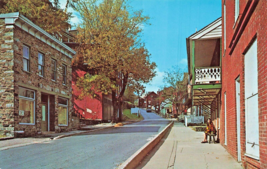 Harper&#39;s Ferry West Virginia~Looking Up High Street~Vintage Postcard - £7.36 GBP
