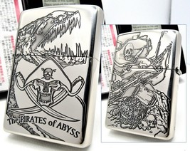 Pirates of Abyss Double Sides Engraved Zippo 2014 MIB Rare - £81.83 GBP