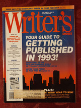 WRITERS DIGEST January 1993 Lawrence J Quirk Donald Vaughan James Lee Burke - £11.32 GBP