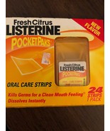  Listerine PocketPaks Fresh Citrus 24 Total Strips Oral Care Breath Strip - $18.00