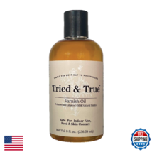 Tried &amp; True Superior Varnish Oil Wood Finish Sealer 8oz Natural Pine Resin - $44.98